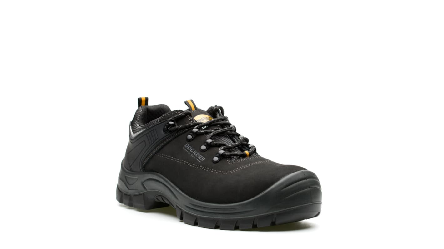 Zapatos de seguridad Unisex Dockers by Gerli de color Negro, talla 44, S3 SRC