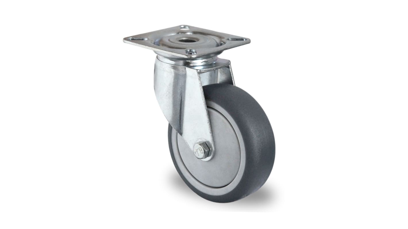 75MM SWIVEL 75KG RP PRESSED STEEL CASTOR