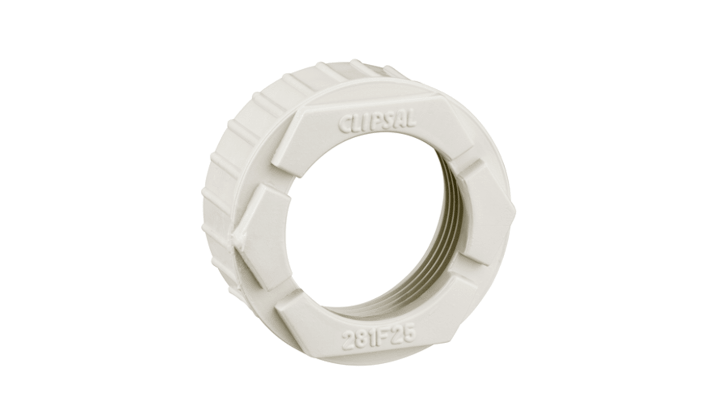 Clipsal Electrical Female Bush, Conduit Fitting, 32mm Nominal Size, 32mm, PVC, Grey