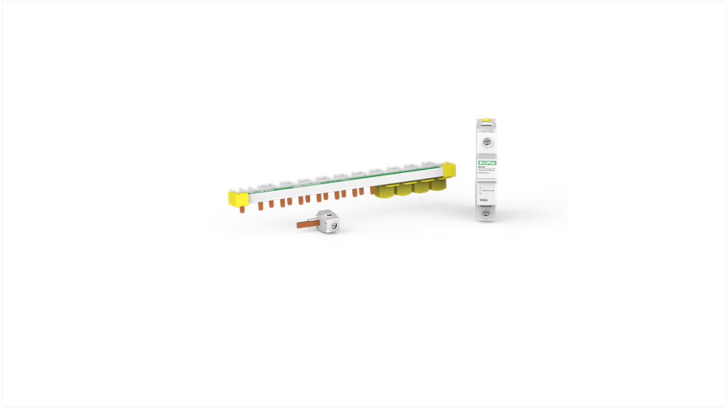 Clipsal Electrical MAX9 Busbar, 230V ac, 18mm Pitch