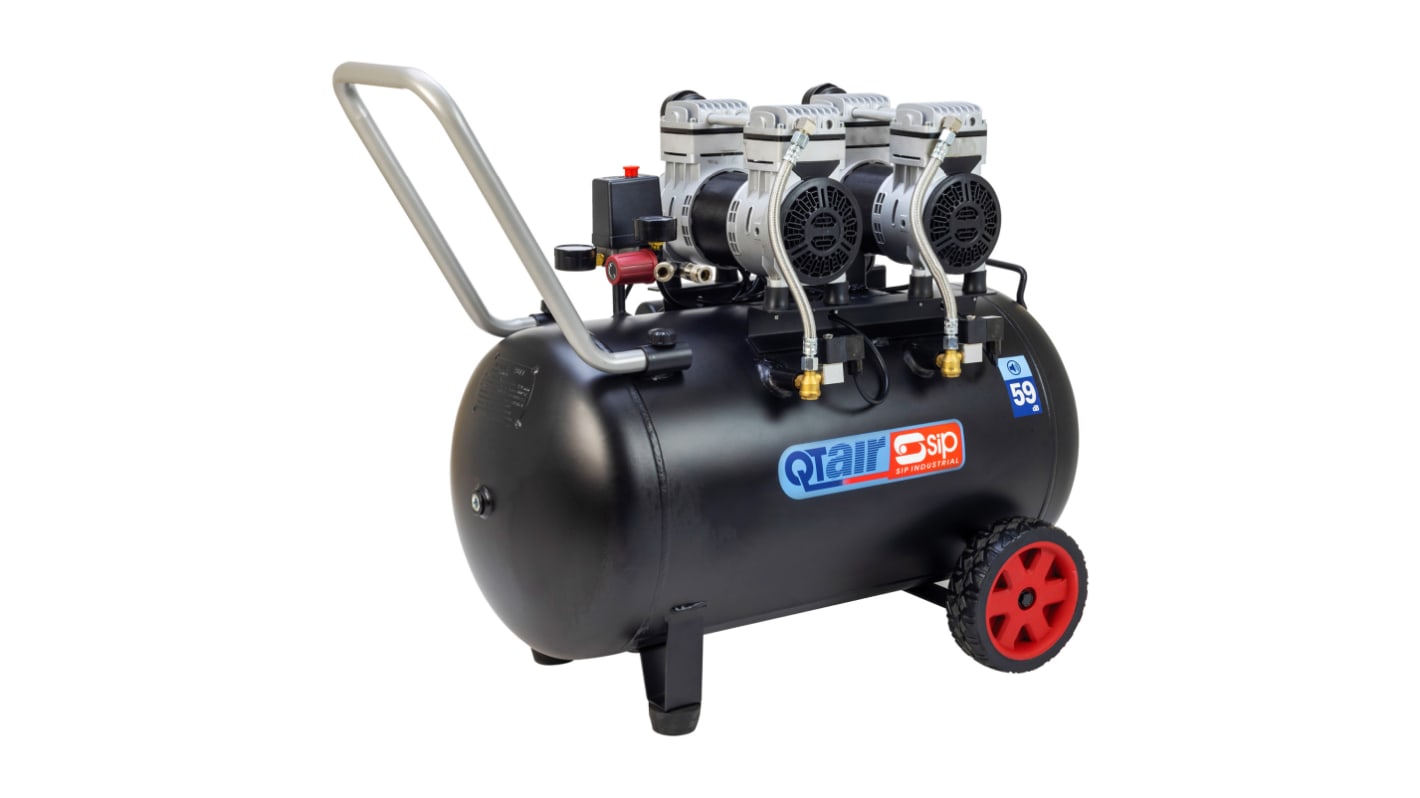 SIP 1kW 100L Air Compressor, 10bar, 65.85kg