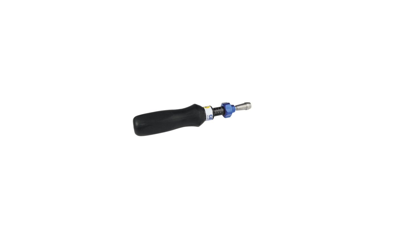 Gedore Adjustable Hex Torque Screwdriver, 1.25 → 10lb/in, 1/4 in Drive, ESD Safe, ±6 % Accuracy