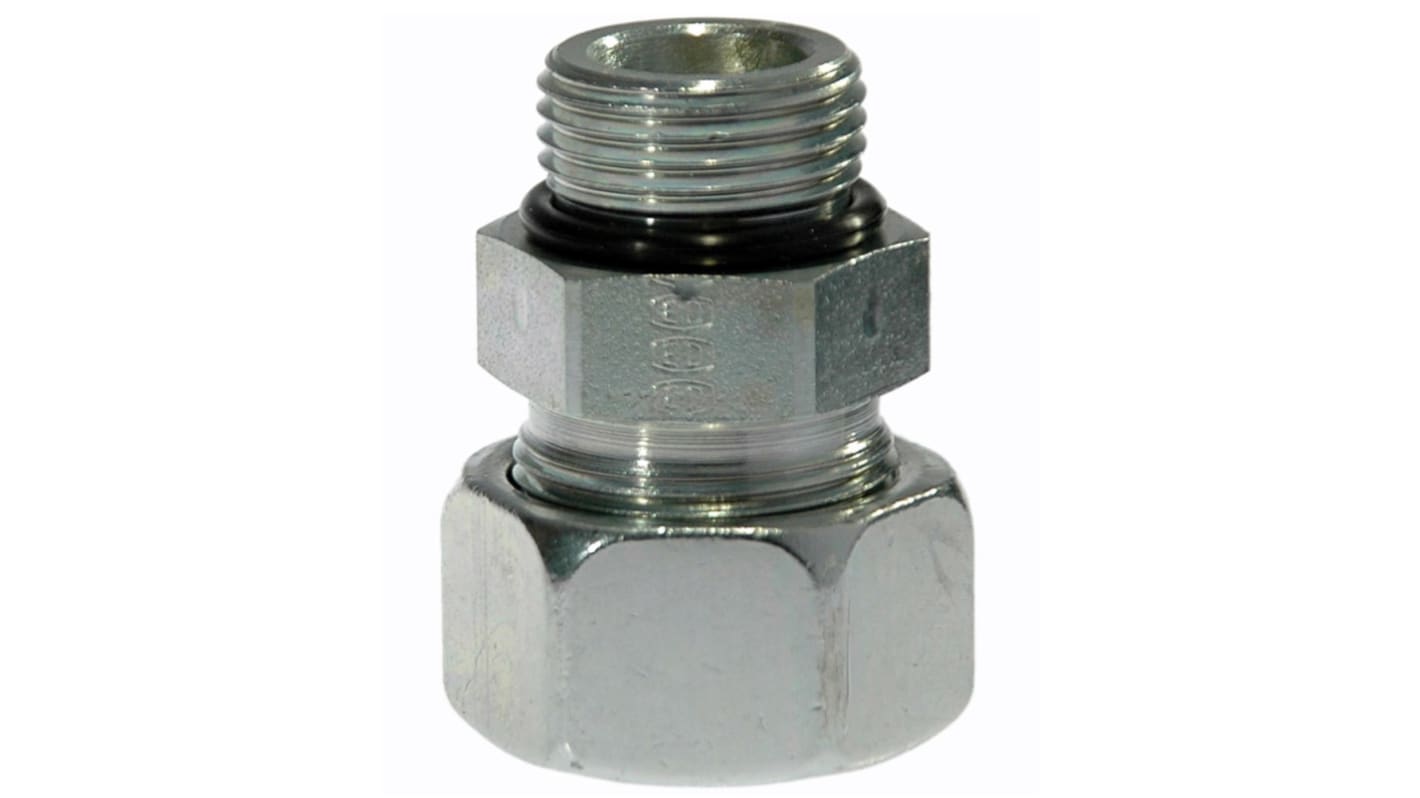 Parker Hydraulic Male Stud 24° Cone Male to UNF 3/4-16, GE10L3/4UNFOMDCF