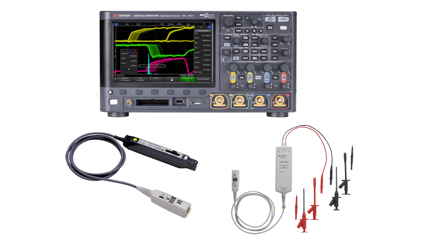 Keysight Technologies DSO3054GPWR para usar con InfiniiVision 3000G Serie X