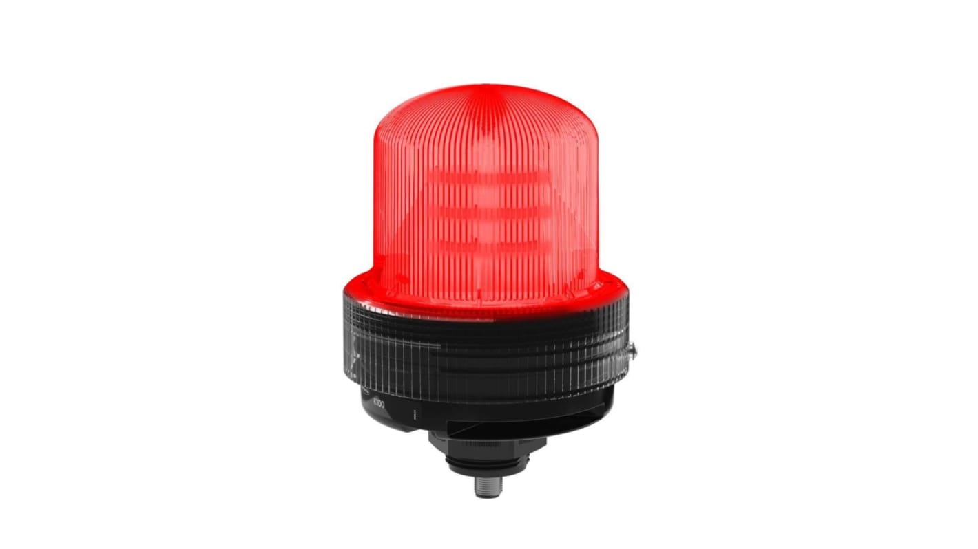 Segnalatore Lampeggiante, Fisso Banner, LED, Rosso, 100 → 240V c.a.