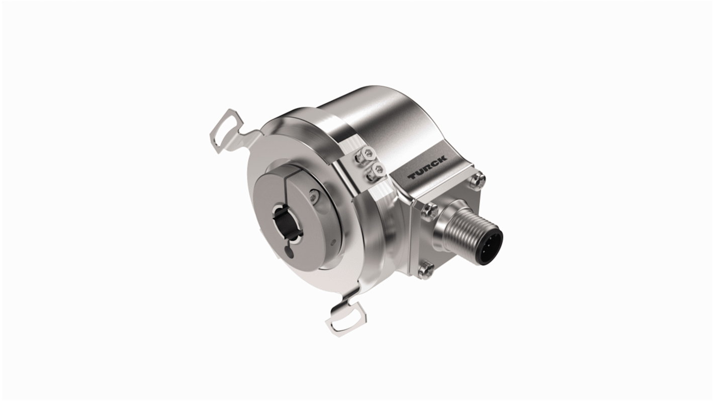 Turck REI-E Series Incremental Incremental Encoder, 5000ppr ppr, HTL Signal, Hollow Type, 12mm Shaft