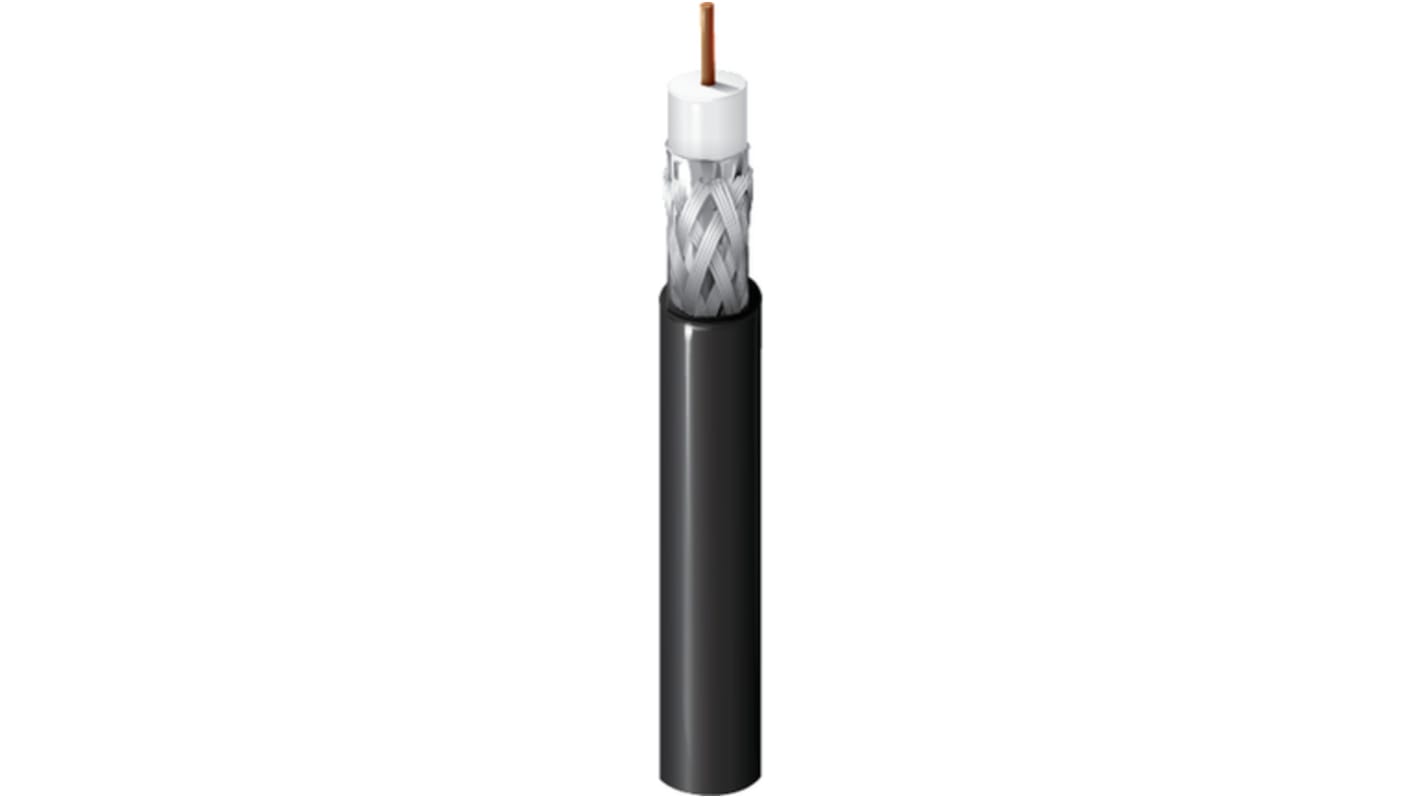 Belden 7805R Series Unterminated to Unterminated Coaxial Cable, 500ft, RG174 Coaxial, Unterminated