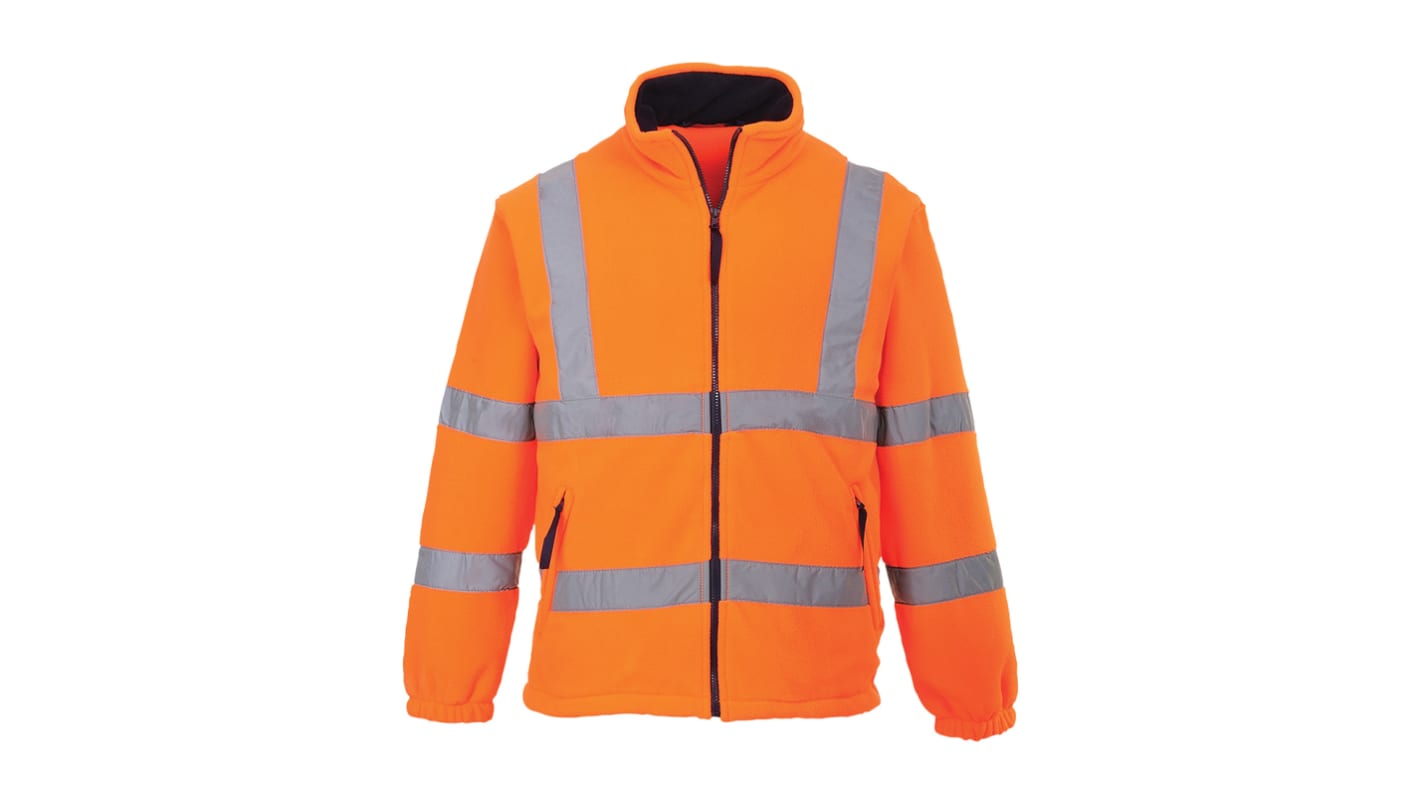 Chaqueta polar Portwest de color Naranja, talla 4XL