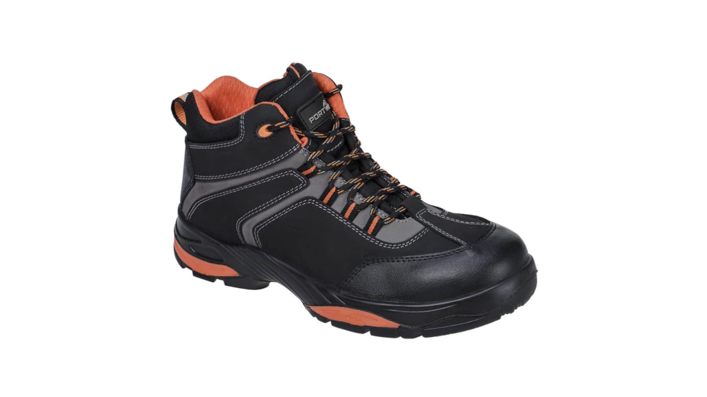 Botas de seguridad Portwest, serie FC60 de color Negro, talla 39, S3 SRC