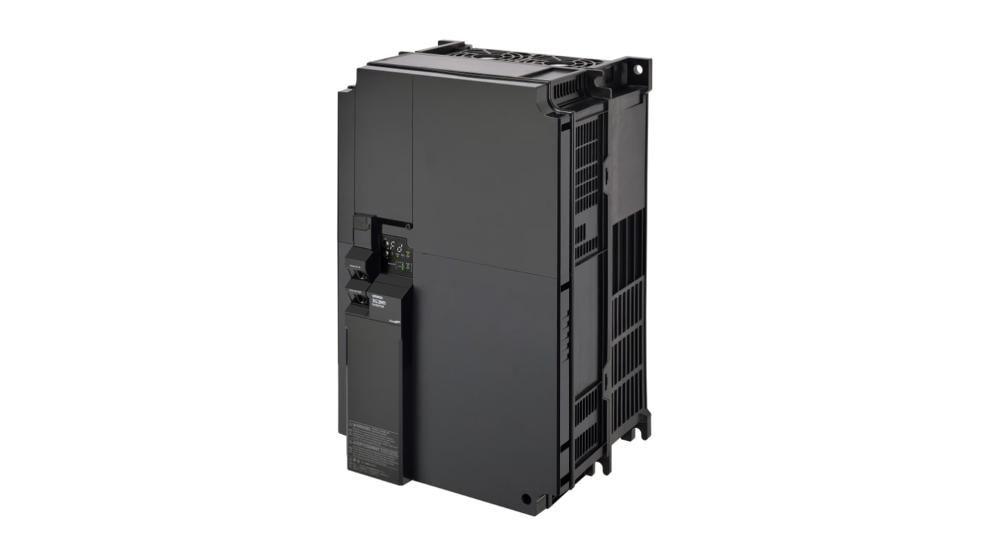 Omron Variable Speed Drive, 0.2 → 18.5 kW, 3 Phase, 200 V ac, 88 A, M1 Series