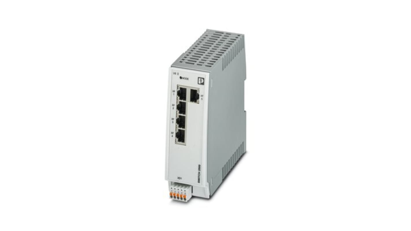 Swtich Ethernet industrial Phoenix Contact , 5 puertos