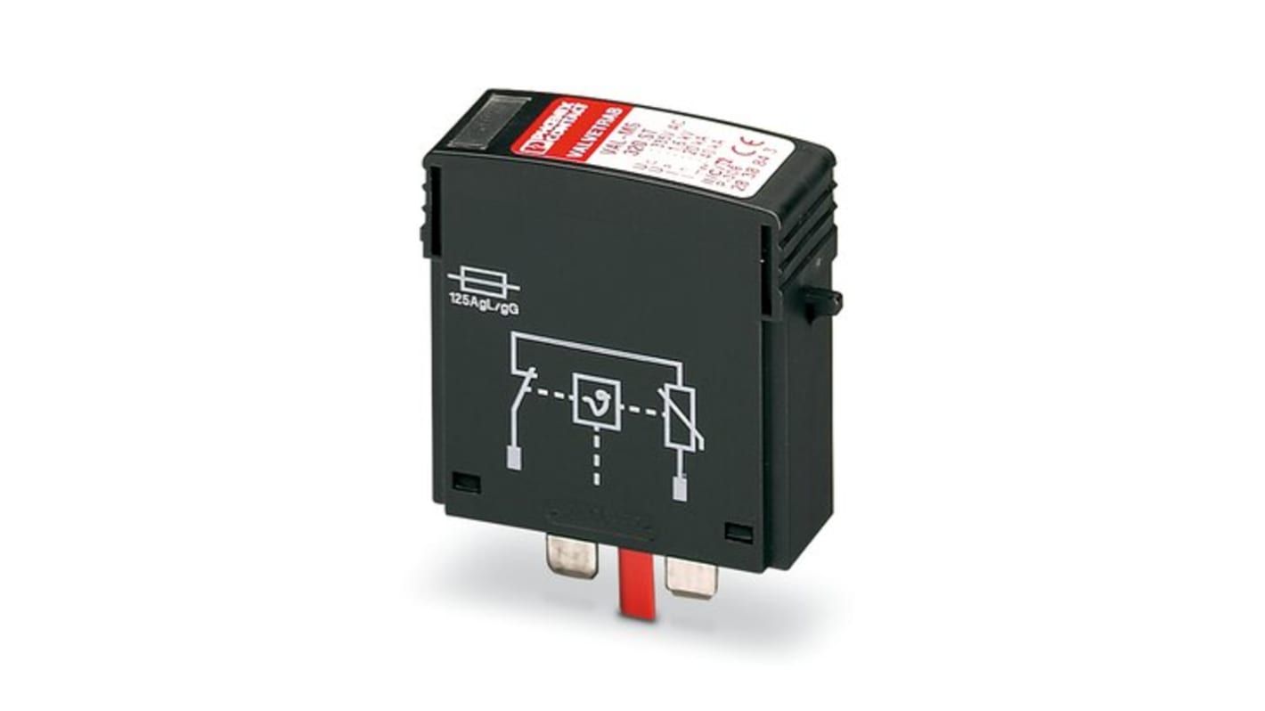 Phoenix Contact, VAL-MS Surge Protection Plug 320 V ac Maximum Voltage Rating Protective Plug