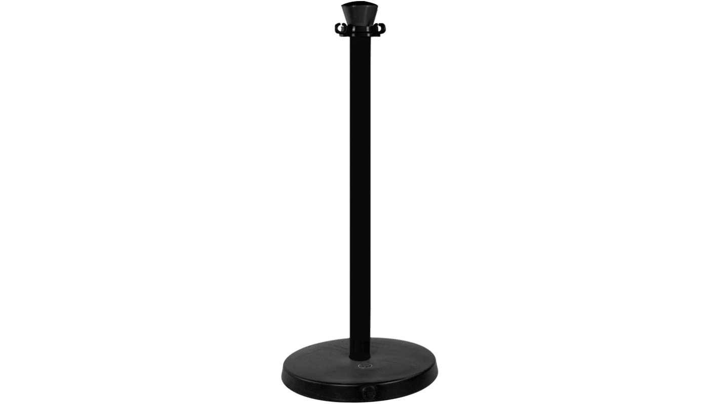 Viso Black Plastic Barrier Post