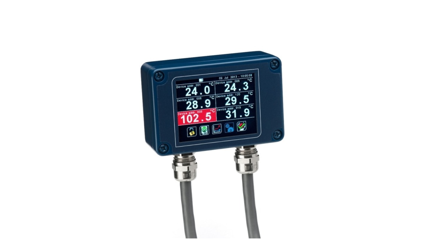 Calex PM180 6-Kanal Temperatur Datenlogger