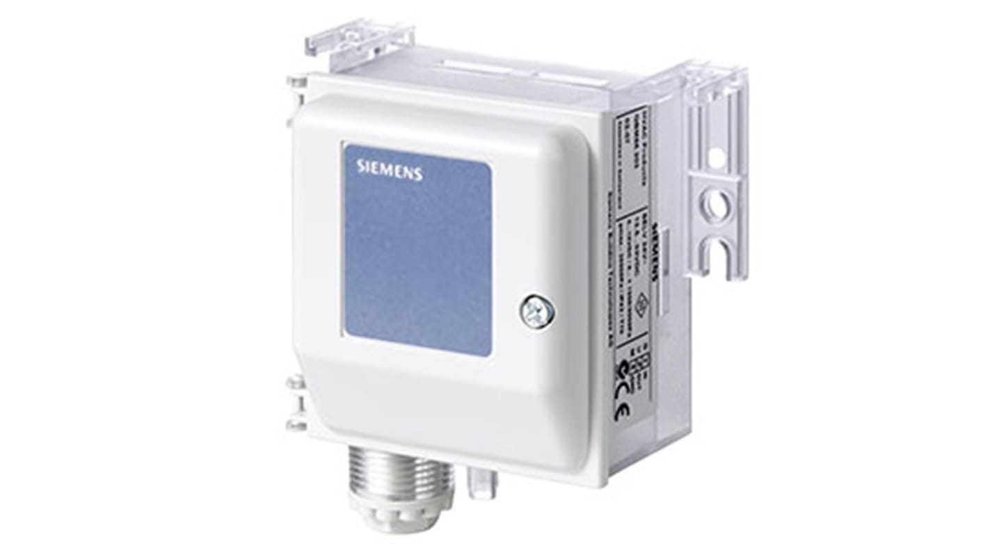 Siemens S55720 Series Pressure Sensor, 0Pa Min, 3000Pa Max, Differential Reading