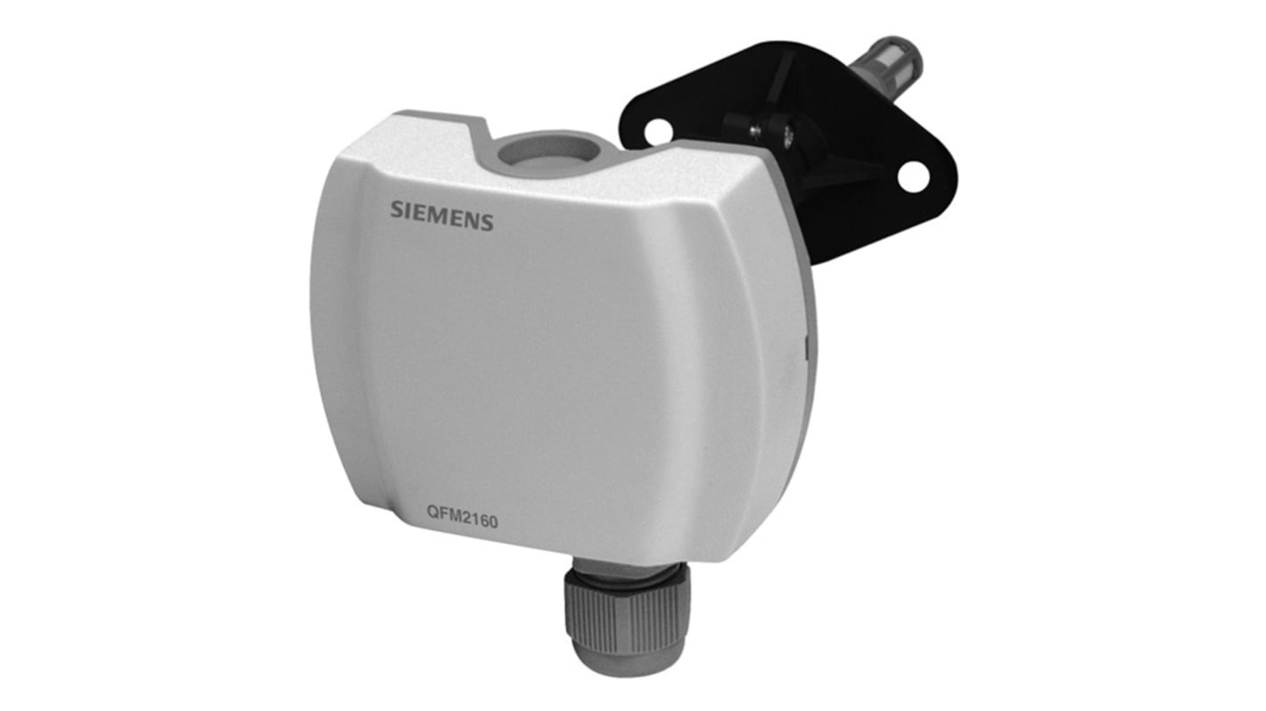 Siemens Kanalsensor für Luftfeuchtigkeit H. 88mm L. 88mm B. 222mm 180g