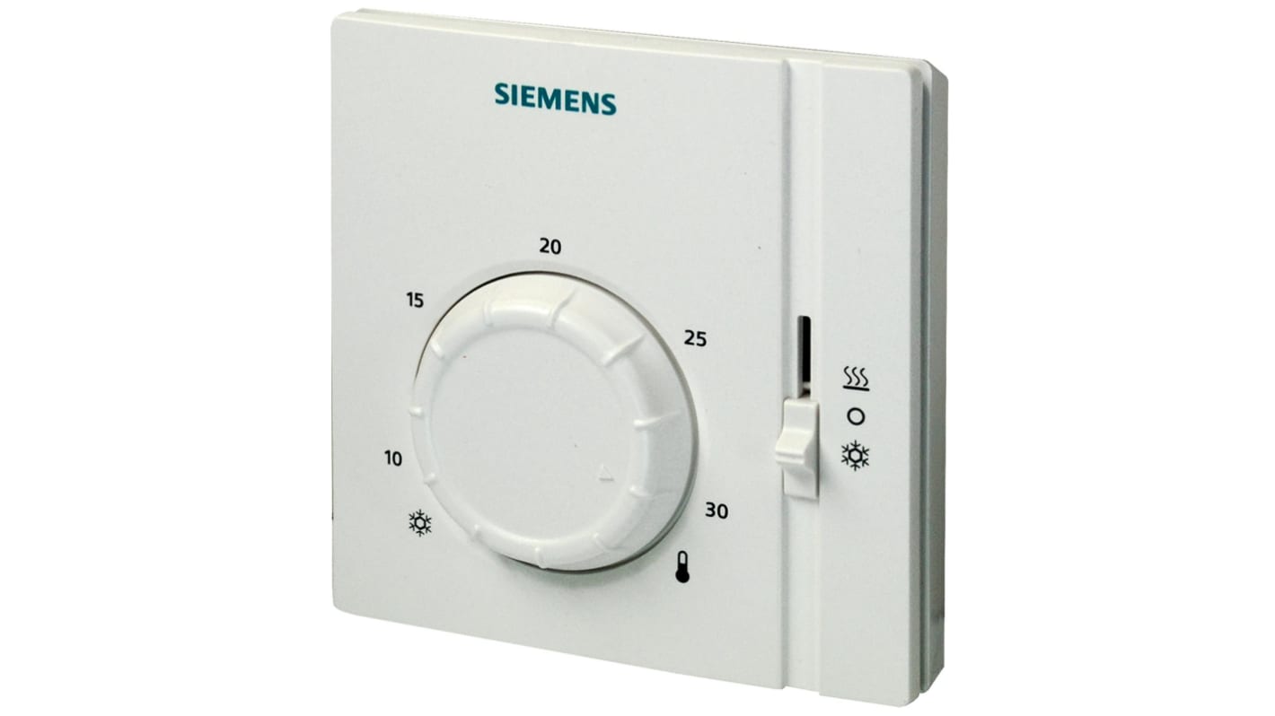 Siemens S55770 Thermostats, 6A, 250 V ac, 8 → 30 °C