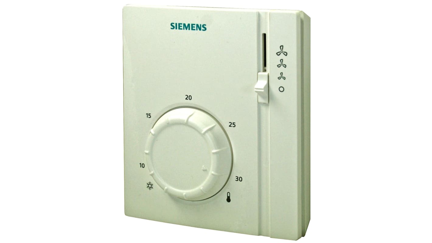 Termostato Siemens serie S55770, 8 → 30 °C, alim. 250 V ac