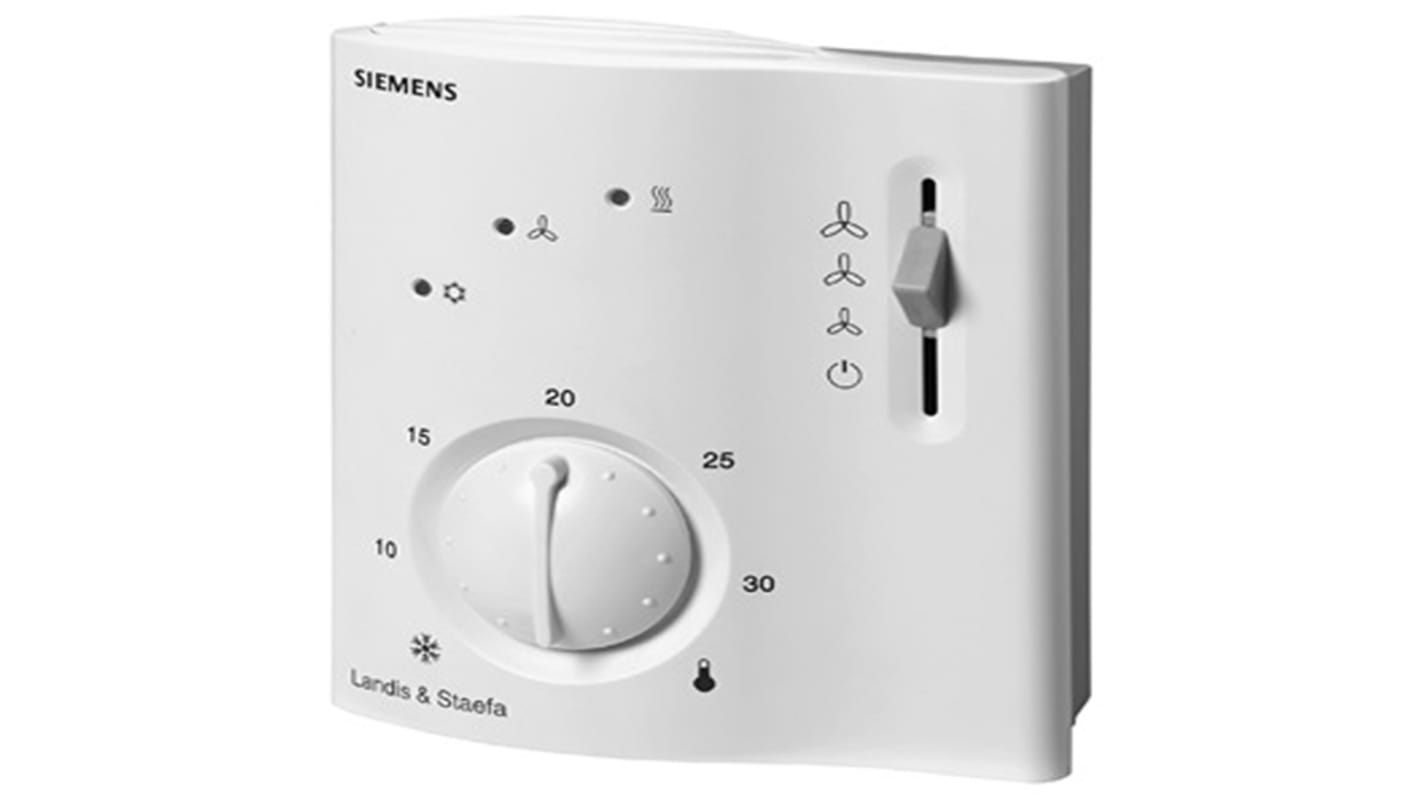 Siemens BPZ Thermostats, 230 V ac, 8 → 30 °C