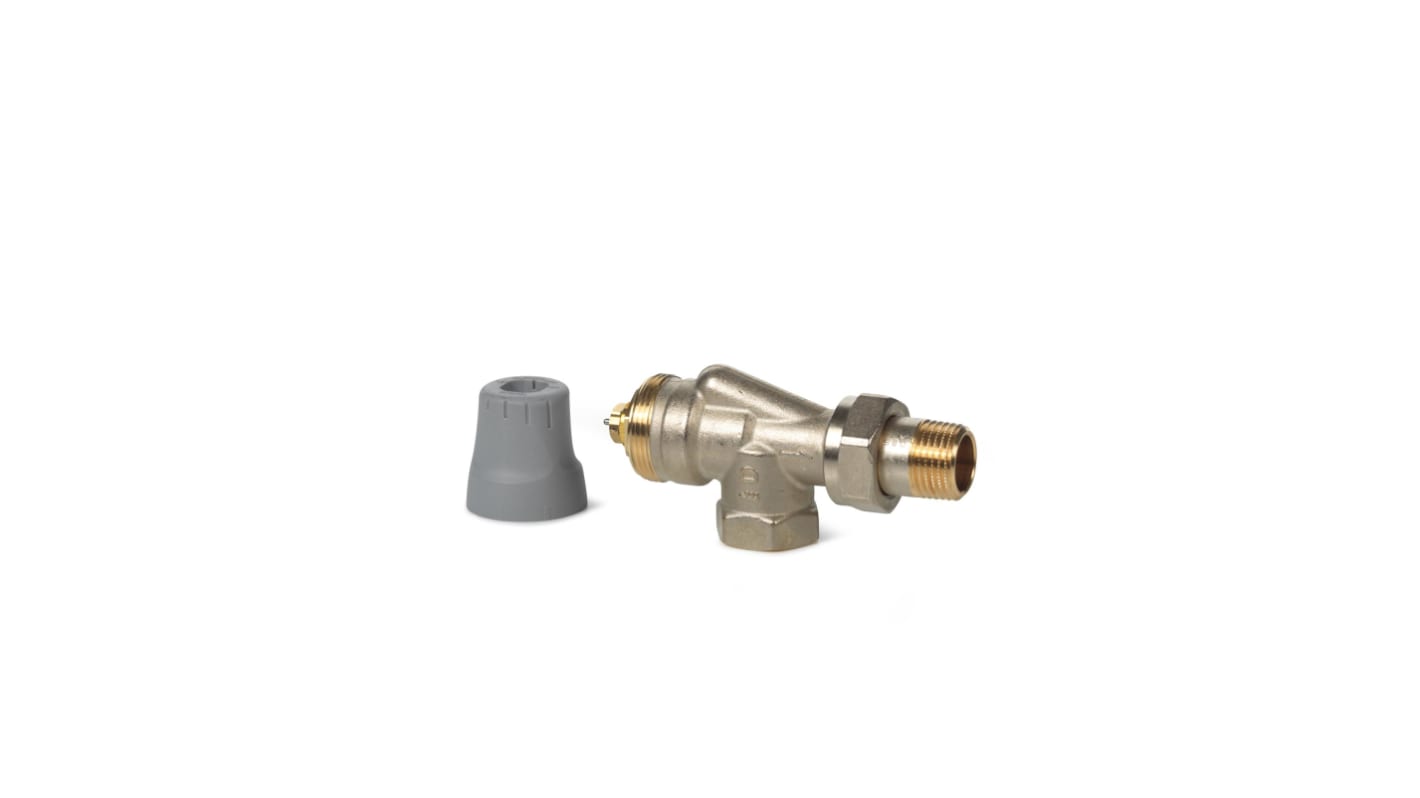 Siemens Brass 1/2 in R Male Thermostatic Radiator Valve