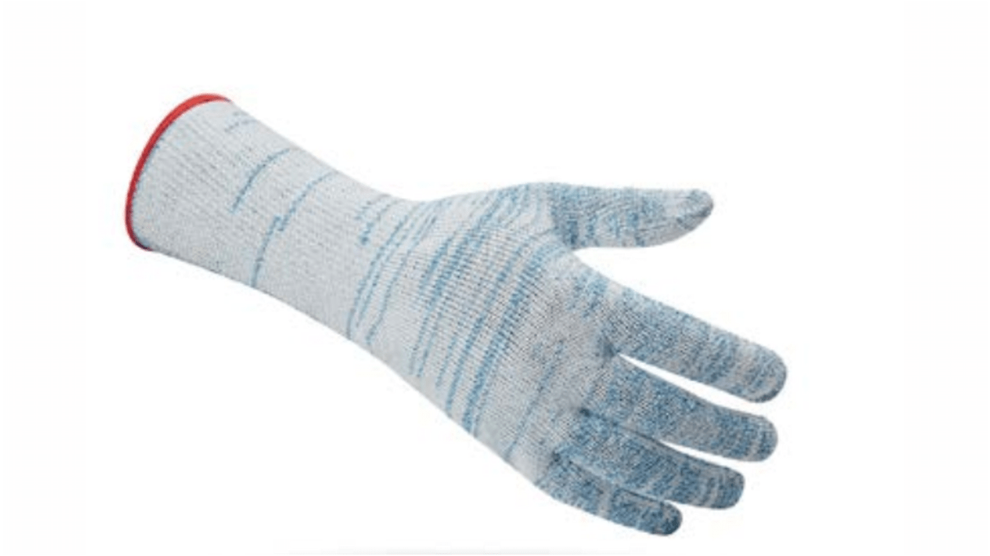 Tilsatec Tilsatec Blue Cut Resistant, Food Work Gloves, Size 7, Small