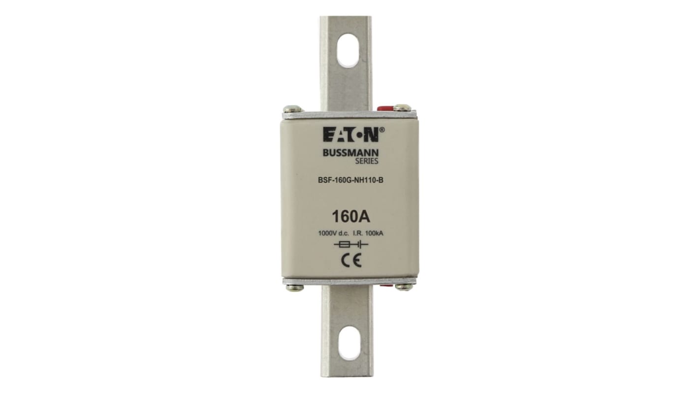 Fusibile con linguette, Eaton, 160A, fusibile NH1, standard IEC 60269-7 1kV