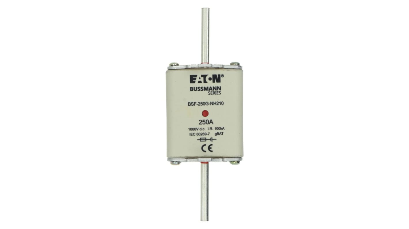 Fusible de cuchillas Eaton, NH2, 1kV, 250A, IEC 60269-7