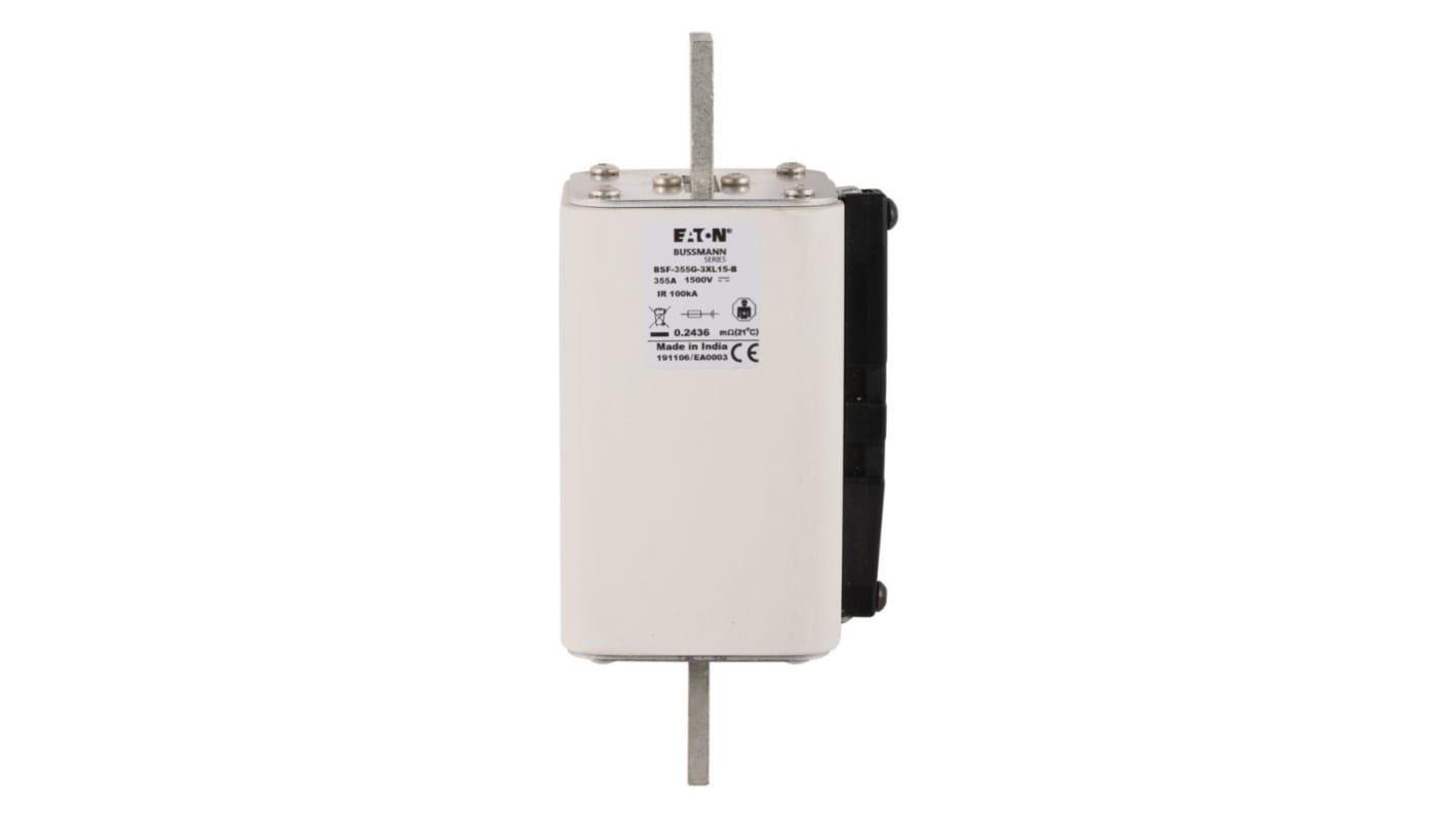 Fusible de cuchillas Eaton, 3L, 1.5kV, 355A, IEC 60269-7