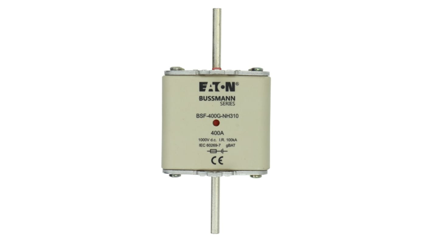 Fusible de cuchillas Eaton, NH3, 1kV, 400A, IEC 60269-7