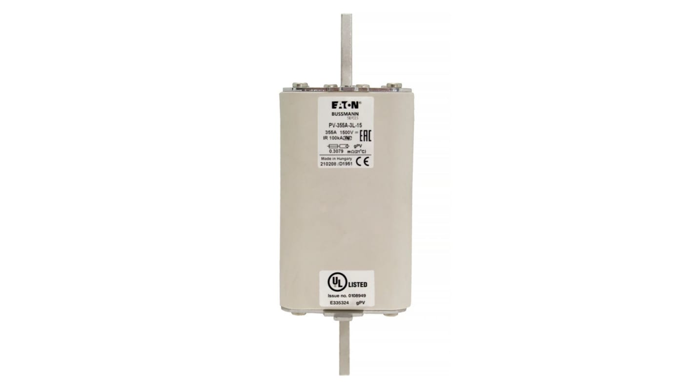 PV-355A-3L-15 | Fusible 355A Eaton 3L 1.5kV | RS