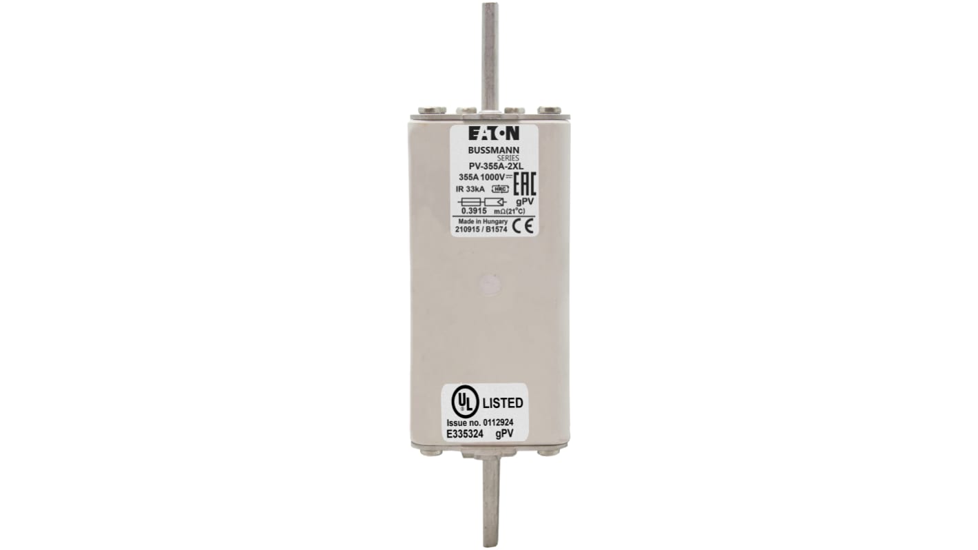 PV-355A-2XL | Fusible 355A Eaton 205 x 61 x 61mm 1kV | RS