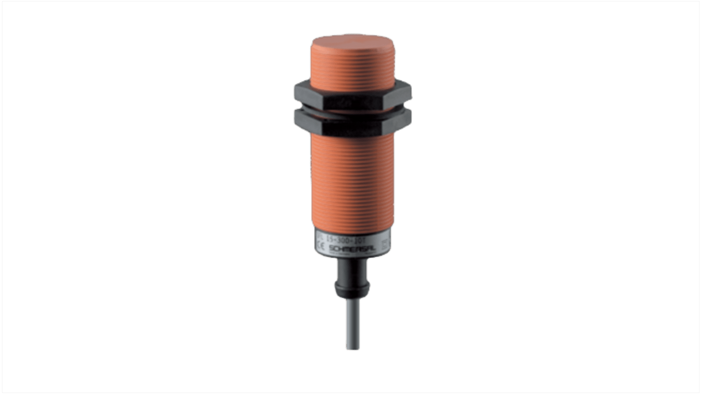 Indukcyjny czujnik zbliżeniowy M30 x 1,5 Indukcyjny Cyfrowy 15 mm Schmersal 10 → 30 V DC cylindryczny