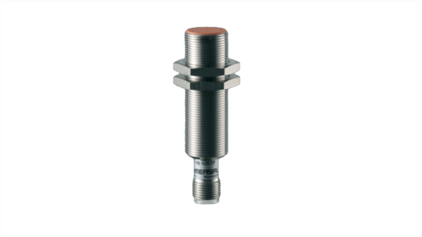 Schmersal IFL Series Inductive Barrel-Style Inductive Proximity Sensor, M8 x 1, 5 mm Detection, PNP Output, 10 →
