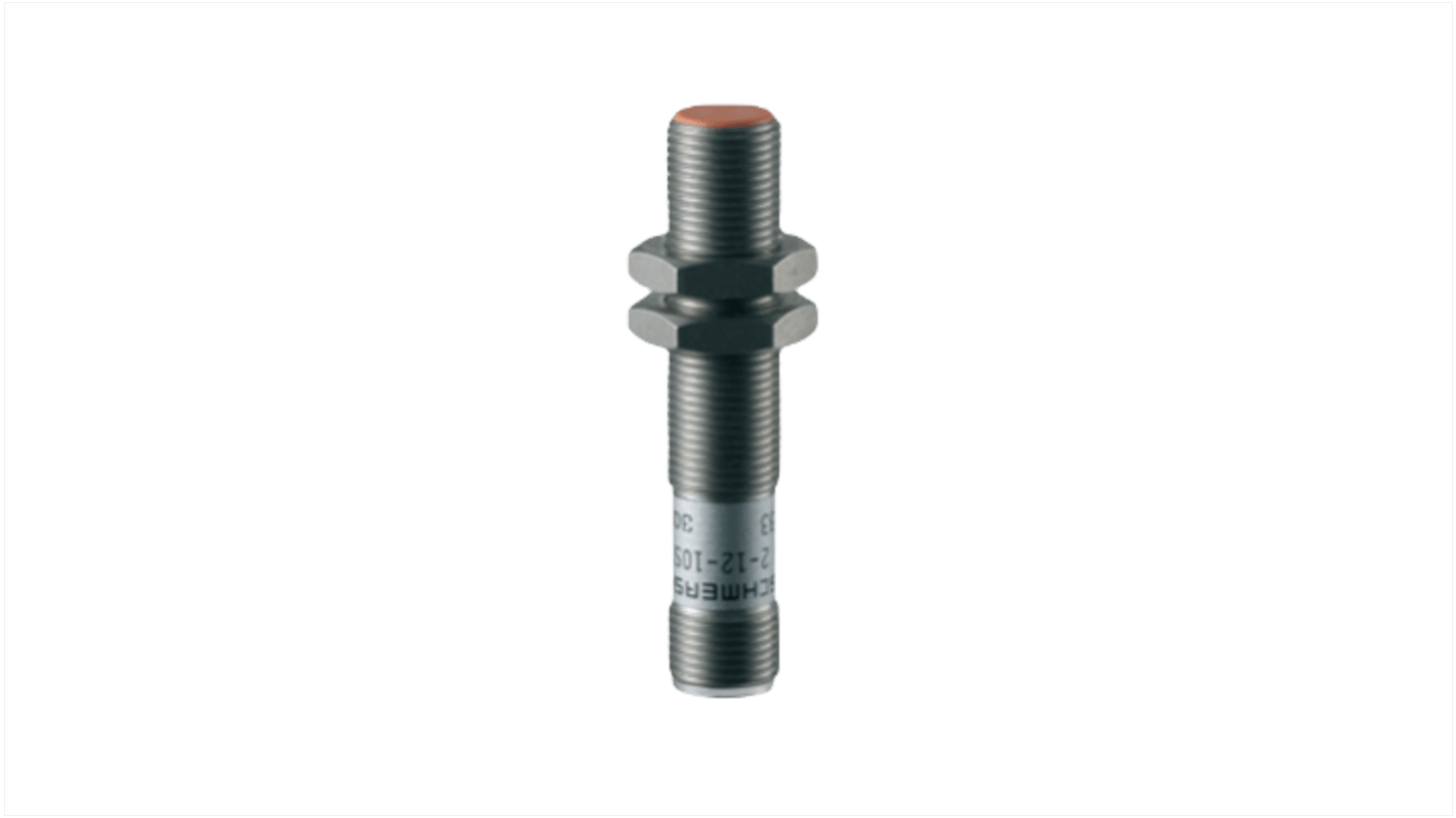 Sensore di prossimità induttivo Cilindrico Schmersal, NPN, M12 x 1, rilevamento 2 mm, 10 → 30 V CC