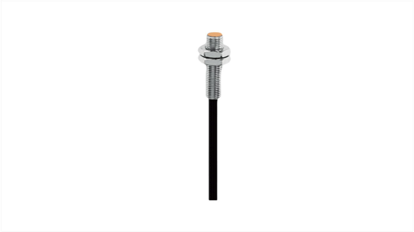 Schmersal IFL Series Inductive Barrel-Style Inductive Proximity Sensor, M8 x 1, 2 mm Detection, PNP Output, 15 →