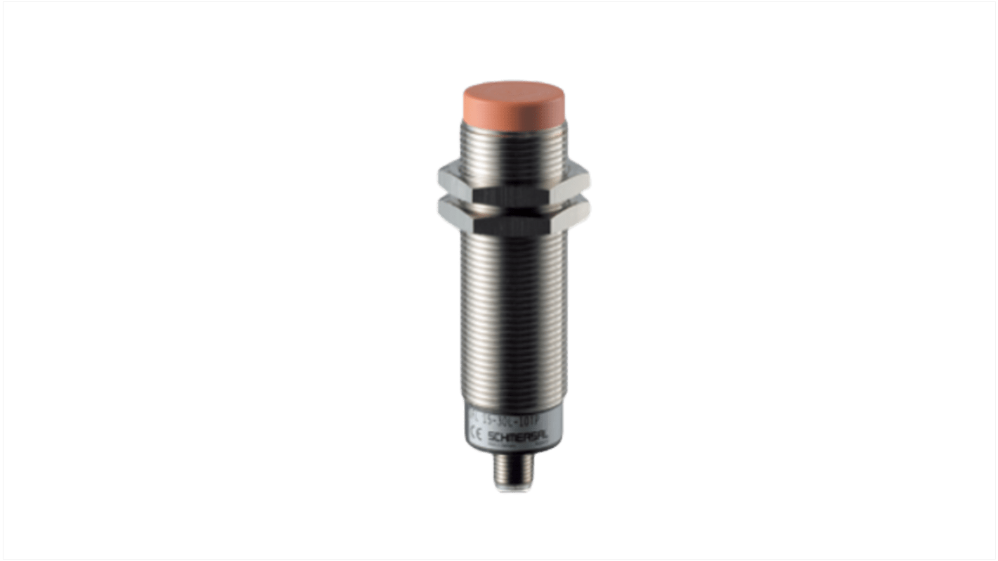 Sensor inductivo Schmersal, M30 x 1.5, alcance 15 mm, salida PNP, 10 → 30 V dc, IP67