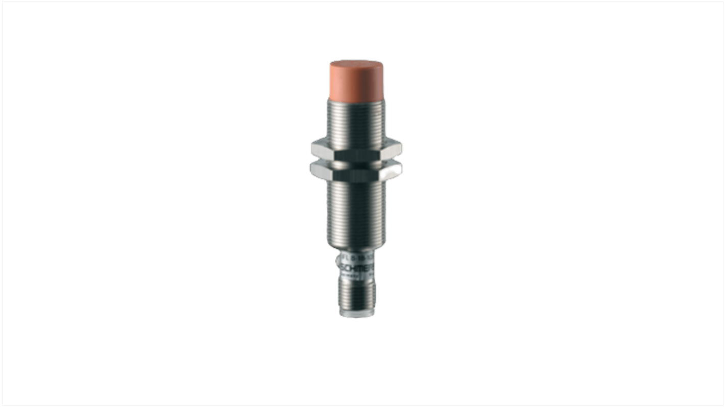 Schmersal IFL Series Inductive Barrel-Style Inductive Proximity Sensor, M8 x 1, 8 mm Detection, PNP Output, 10 →