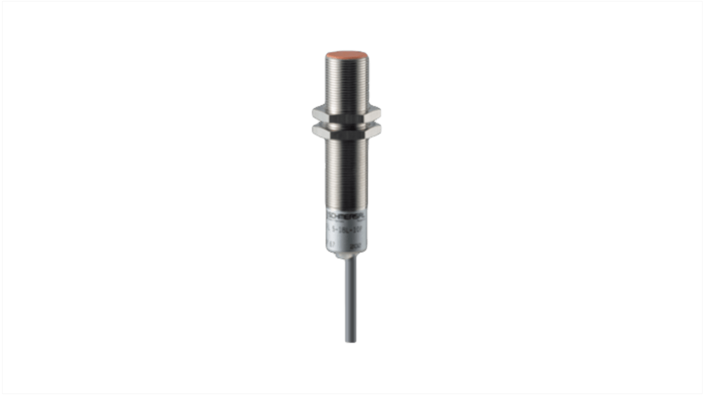 Sensore di prossimità induttivo Cilindrico Schmersal, PNP, M8 x 1, rilevamento 5 mm, 15 → 250 V ac