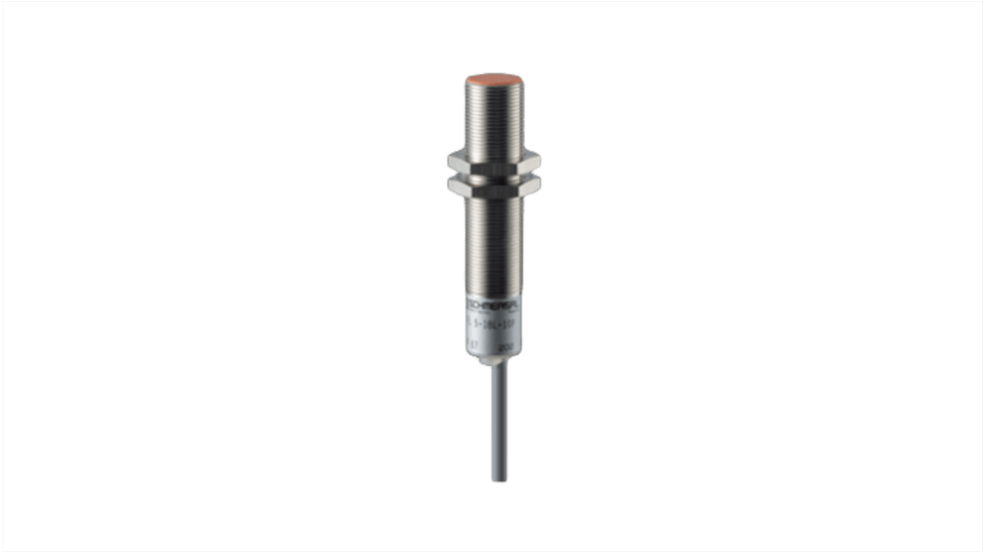 Sensor inductivo Schmersal, M8 x 1, alcance 5 mm, salida NPN, 10 → 60 V cc, IP67