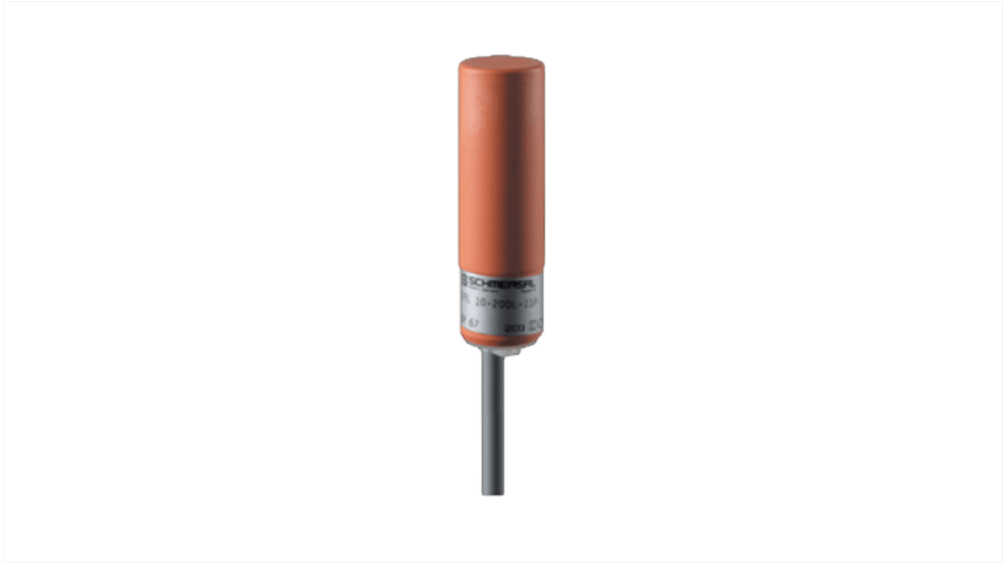 Schmersal IFL Series Inductive Barrel-Style Inductive Proximity Sensor, 10 mm Detection, PNP Output, 10 → 60 V