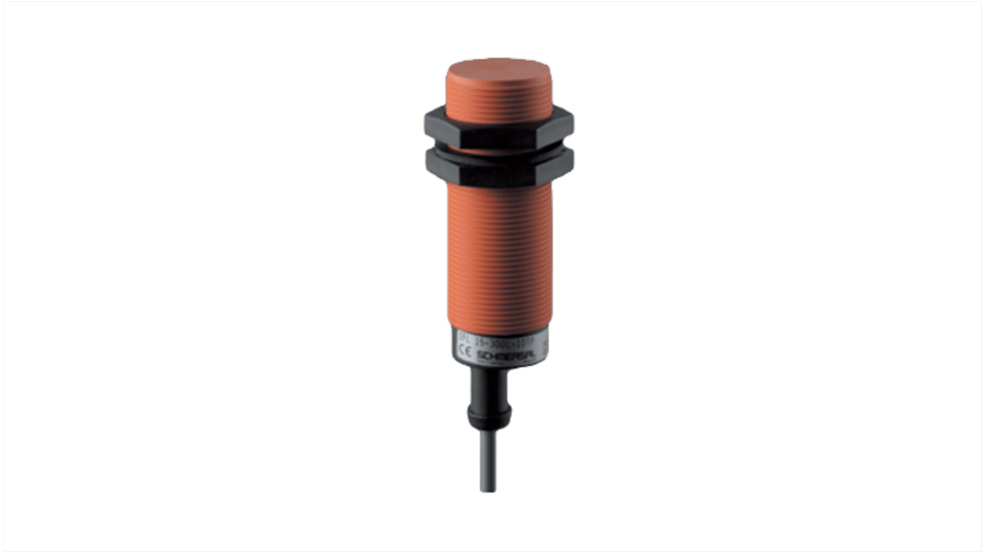 Indukcyjny czujnik zbliżeniowy M30 x 1,5 Indukcyjny PNP 15 mm Schmersal 10 → 60 V DC cylindryczny