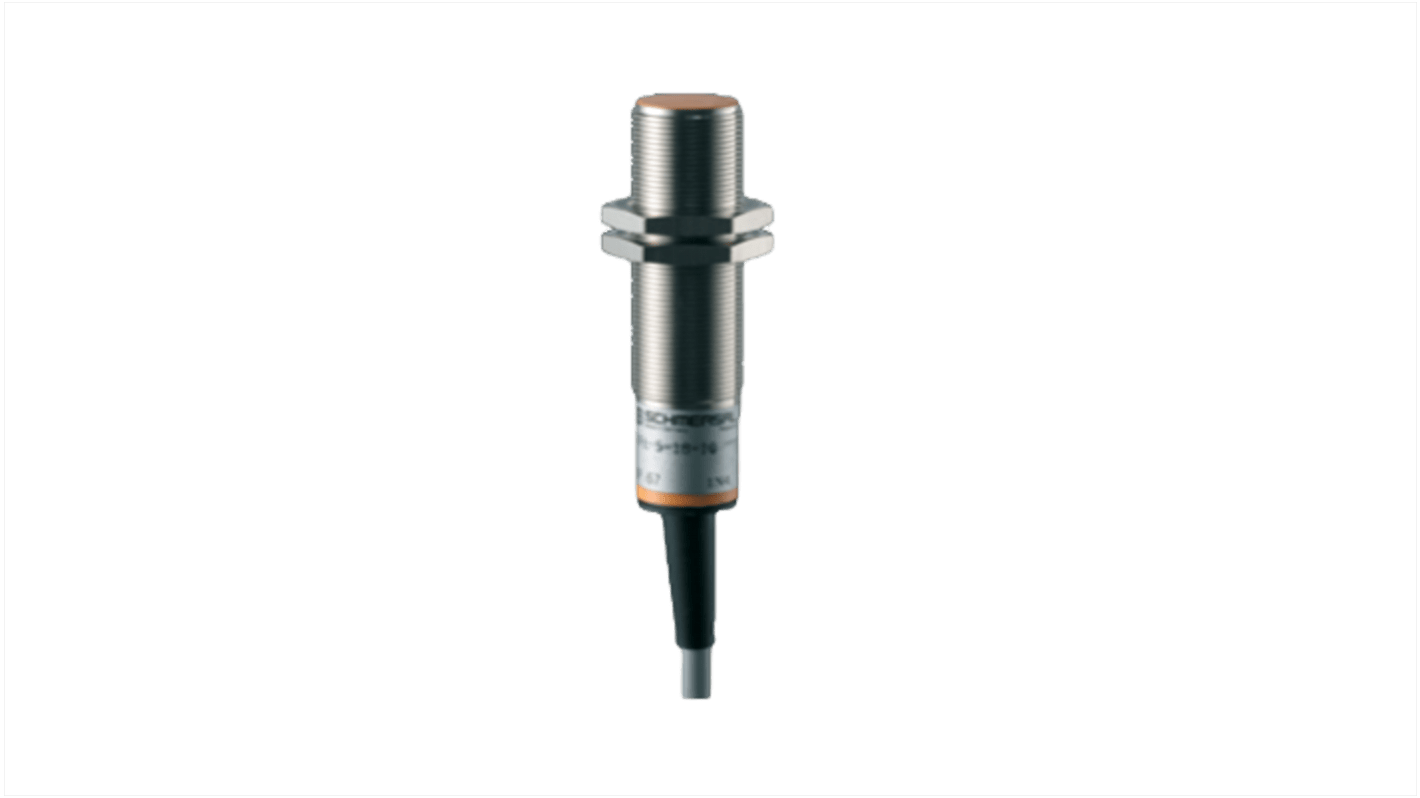 Sensor inductivo Schmersal, M8 x 1, alcance 5 mm, salida Digital, 15 → 250 V ac, IP67