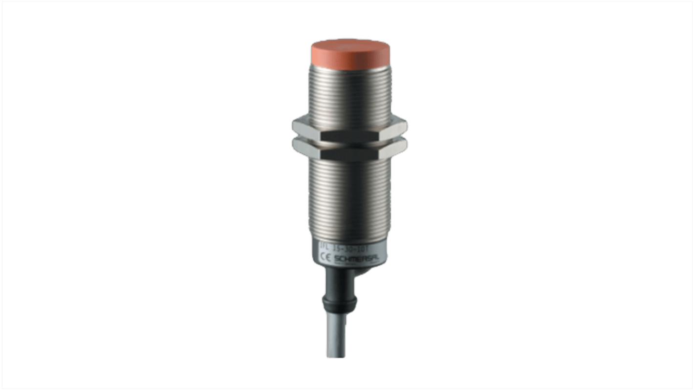 Schmersal 誘導型近接センサ 円柱形 検出範囲 15 mm ねじの呼び M30 x 1.5