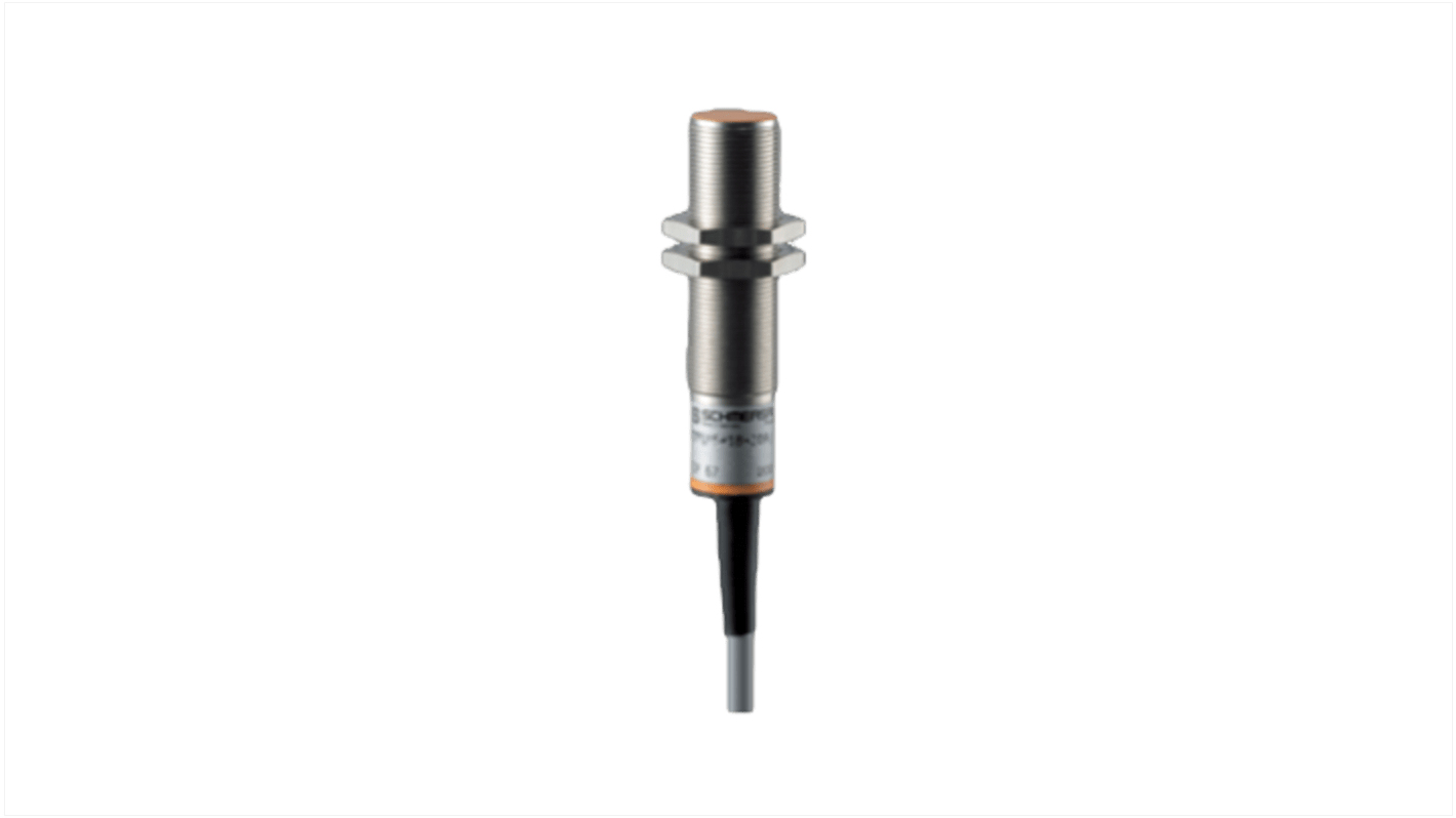 Sensor inductivo Schmersal, M8 x 1, alcance 5 mm, salida Digital, 15 → 250 V ac, IP67