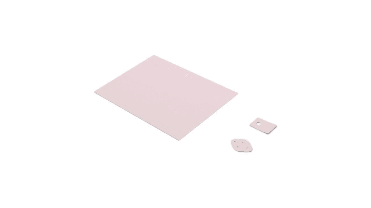 Bergquist TGP 1300 Series Self-Adhesive Thermal Gap Pad, 0.125in Thick, 1.3W/m·K, Silicone, 16 x 8 x 0.125in