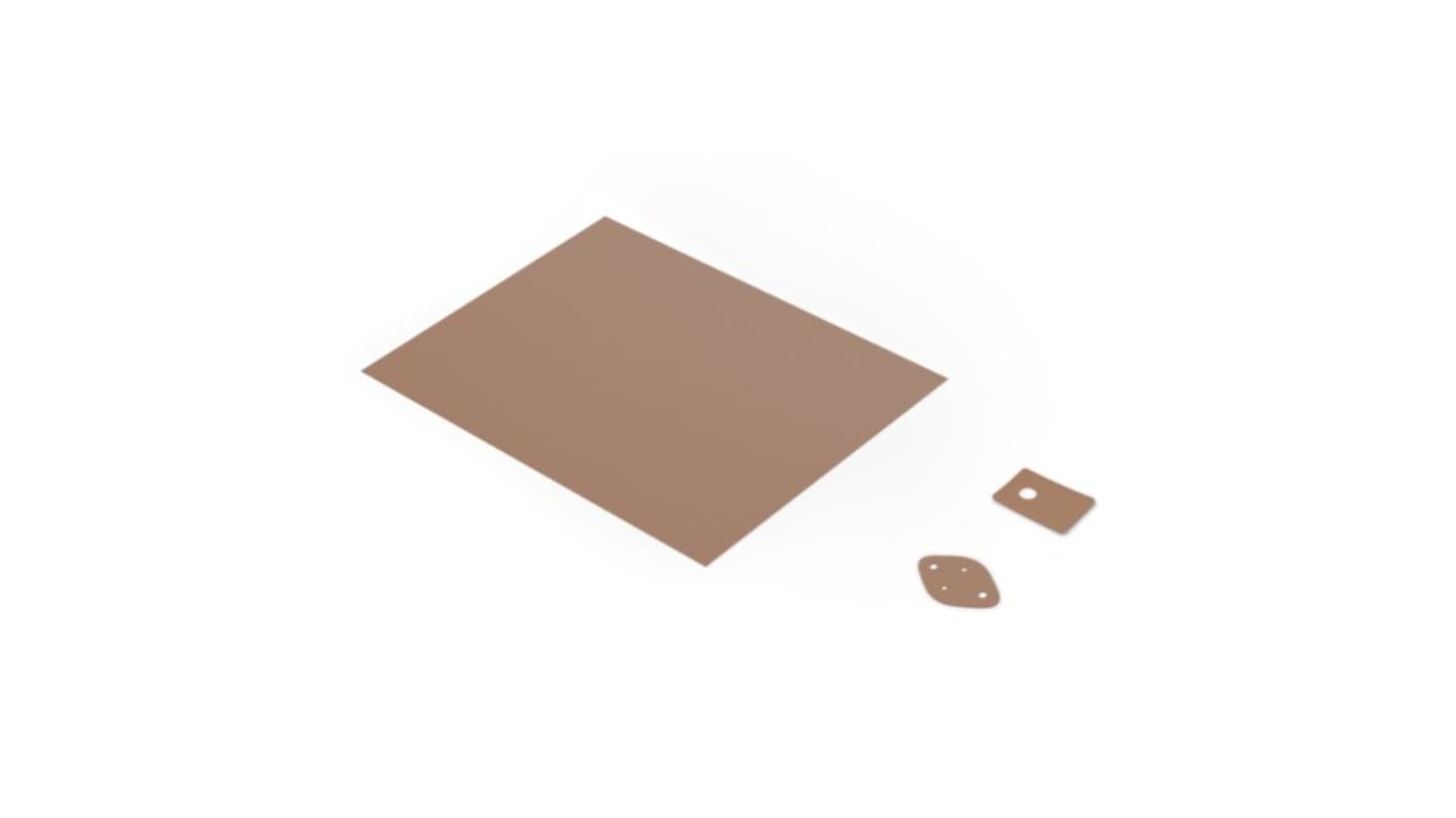 Bergquist PP900 Series Self-Adhesive Thermal Interface Pad, 0.009in Thick, 0.9W/m·K, Polyester, 12 x 12 x 0.009in