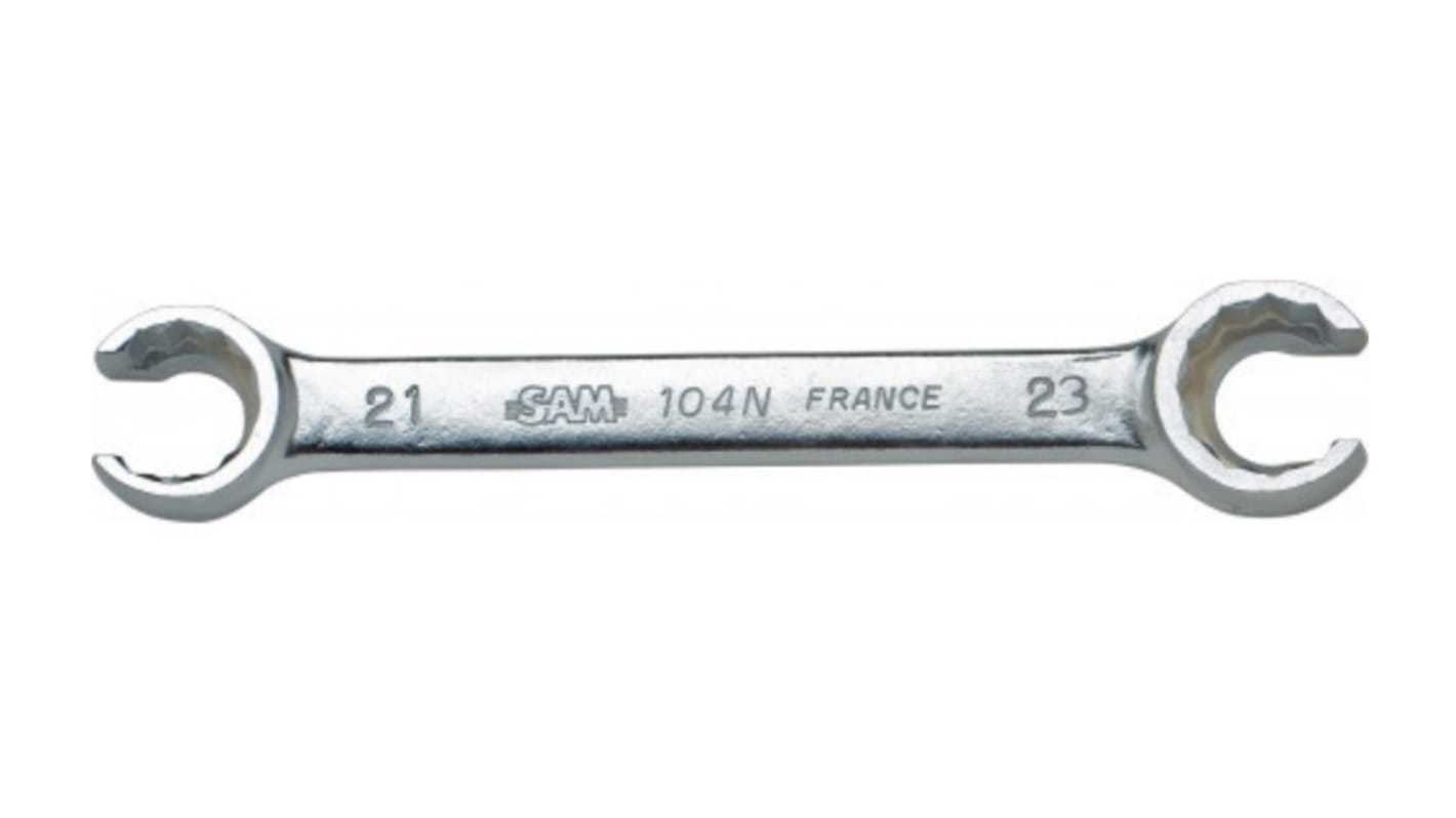 SAM Schraubenschlüssel Maulschlüssel , Backenweite 20 mm, 22 mm, / Länge 185 mm
