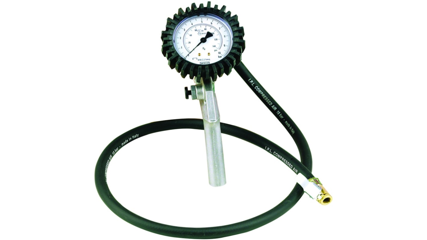 SAM Tyre Inflator, 0 → 140psi, 1/4in Air Inlet (BSP)