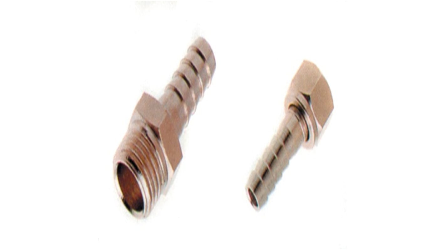 SAM 19051 Series Splined Ends, 8 mm to 1/4 in, Threaded Connection Style, 19051