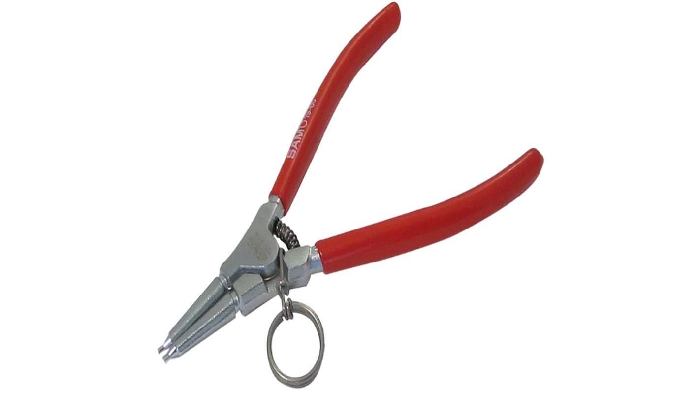 SAM 195-13A-FME Pliers, 140 mm Overall, Straight Tip, 5mm Jaw